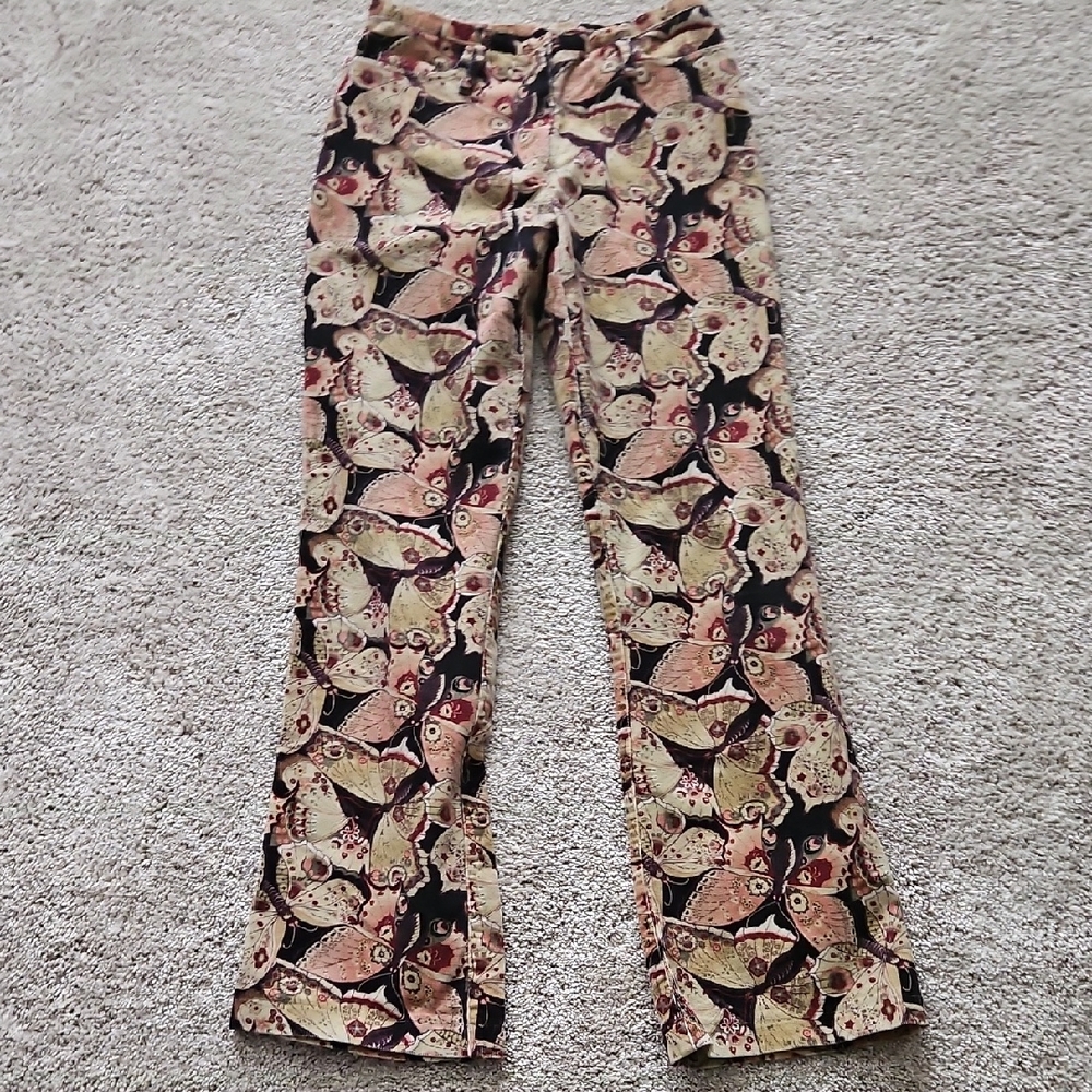 Bamboo Traders Earthy Tones Butterfly Pants